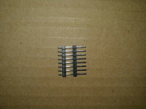 NNB CONNECTOR BOARD MOUNT THRU HOLE 8 PINS SINGLE STACKED HD 1204 .......5/ORDER