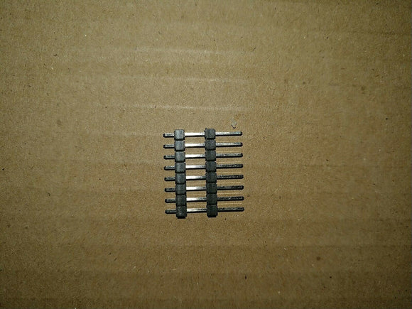NNB CONNECTOR BOARD MOUNT THRU HOLE 8 PINS SINGLE STACKED HD 1204 .......5/ORDER