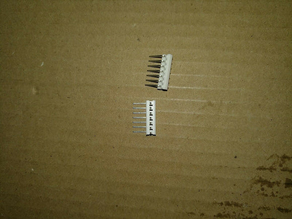 NNB TE Connector Header 640453-7  7 Pos Male Pin 0.10