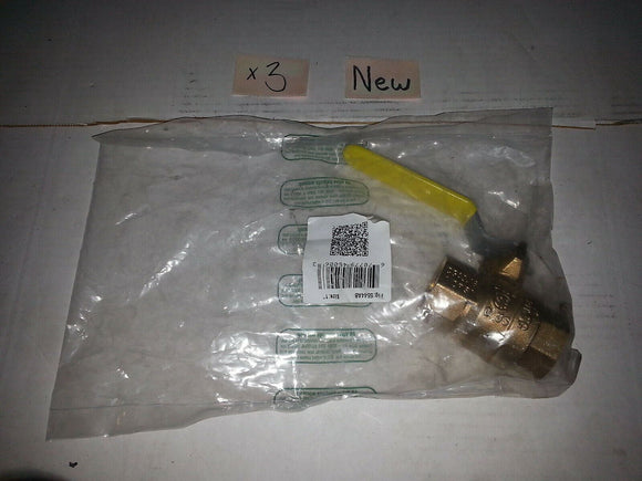 NIB Red and White Valve 5544AB Trim and Drain 1