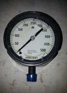ASHCROFT DURAGAUGE 238A679-01 REV A 0-500 PSI FILLED