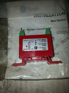 SYRON SMR37006 381 A M6 NUT DETECTOR PNP MONITOR