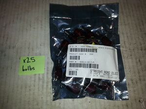 STRAIGHT LED LAMP E12 CANDELABRA BASE 120  6S6LS120-CWR LOT 0F 5