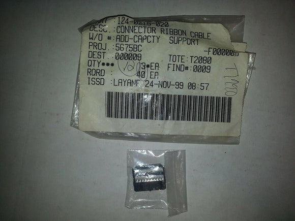 CONNECTOR RIBBON CABLE 124-0215-020 ADD-CAPCITY SUPPORT 5675BC T2080