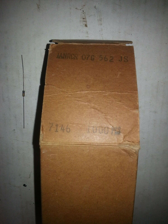JANRCR 07G 562 JS 7146 RESISTOR .... 1000/BOX