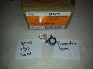 BPT FITTINGS 1/2" 381-DC Diecast Insulated Grounding Bushing .....EACH
