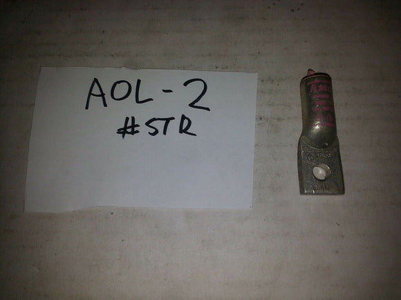 ILSCO PINK DIE 7 AOL-2 STR  COMPRESSION LUG