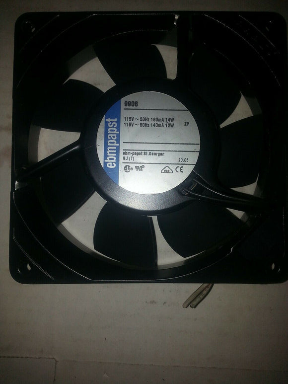 EBMPAPST 9906 115V 50HZ 160MA 14W