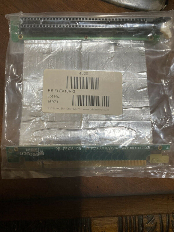 Electronics PE-FLEX16R-3 3” PCI Express X16 Flexible Right Angle Extender