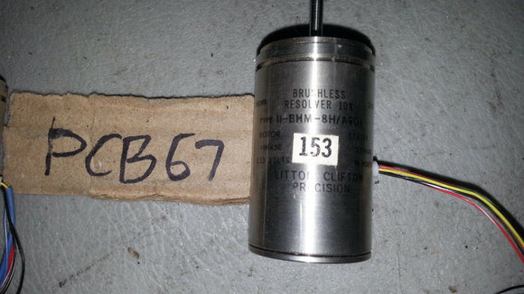 NNB BRUSHLESS RESOLVER 11 BHM 8H A001 II LITTON CLIFTON