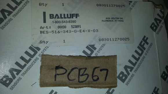NIB BALLUFF BES 516-343-G-E4-X-03