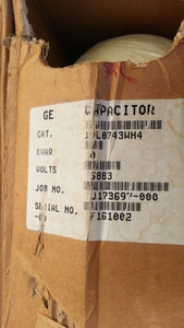 NIB CAPACITOR ELECTRICAL, GE, 19L0743WH4, 5883 V, 253 A RMS,