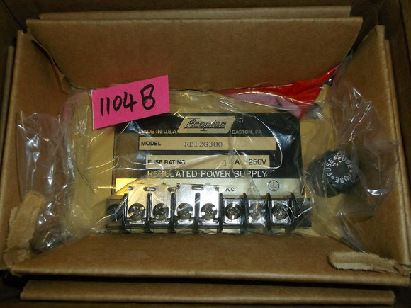 NIB ACOPIAN  RB12G300 POWER SUPPLY 12VDC 3AMP