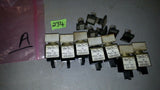 USED ALLEN BRADLEY 800MS-XO12 ASSORTED AS IN PICTURE .. LOT OF 7