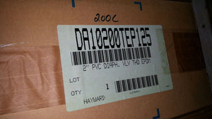 NIB HAYWARD DA10200TEP 2" PVC DIAPH VLV THD EPDM