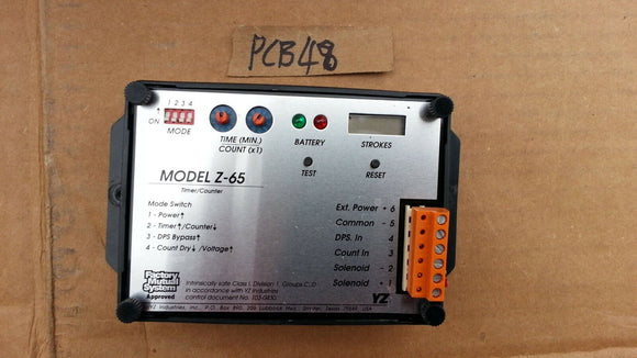 TIMER  COUNTER  Z-65 FOR DynaPak Gas Sampler