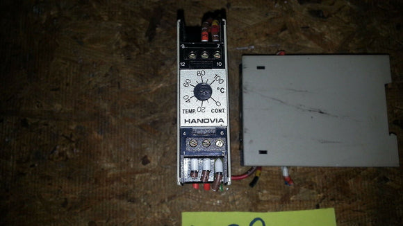 HANOVIA TEMPERATURE CONTROLLER 0-100 C ... EACH