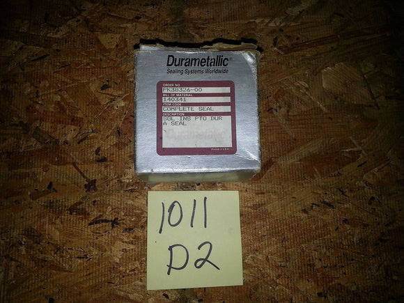 DURAMETALLIC PK38326-00 140341 SEAL SGL INS PTO DUR A SEAL