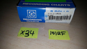 NIB CHART PAPER GC-20622 GC SPECIAL ... PACK OF 5 ..