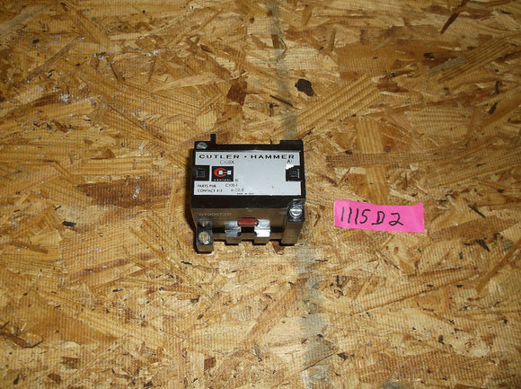 Cutler-Hammer C10B-1, Contactor