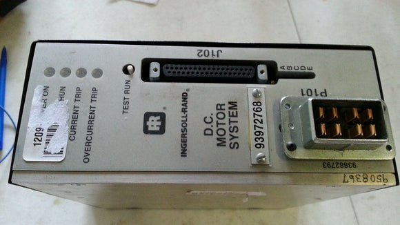 INGERSOLL-RAND 93972768 DC MOTOR CONTROLLER SYSTEM