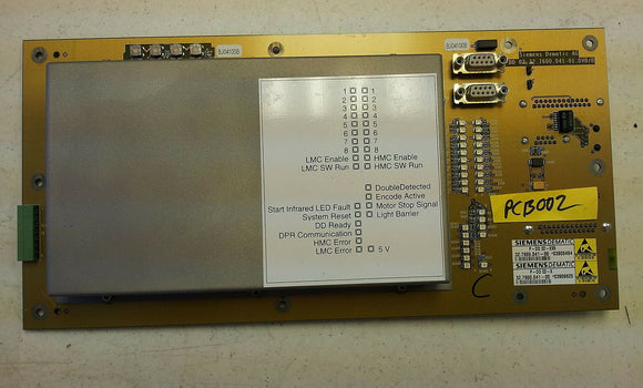 SEIMENS DEMATIC P-DD 02 X99 X 32.7600.041-00 32.7699.041-00  03909494