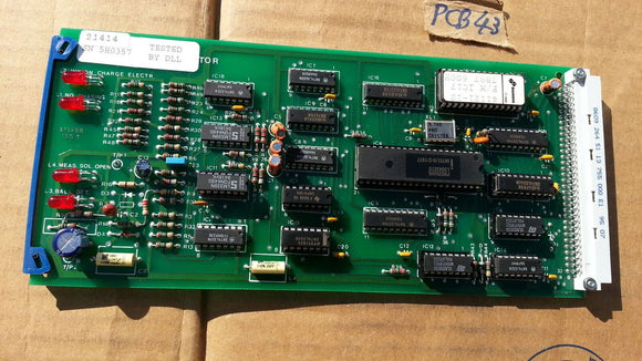 Domino Fault Monitor 21329B 21414 Circuit Board