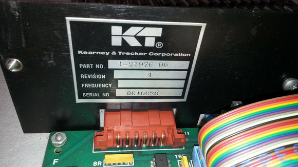 Kearney Trecker Disk Module SCSI Monitor 1-21976-00