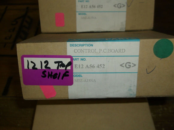 NIB MITSUBISHI CONTROL P.C. BOARD E12 A56 452