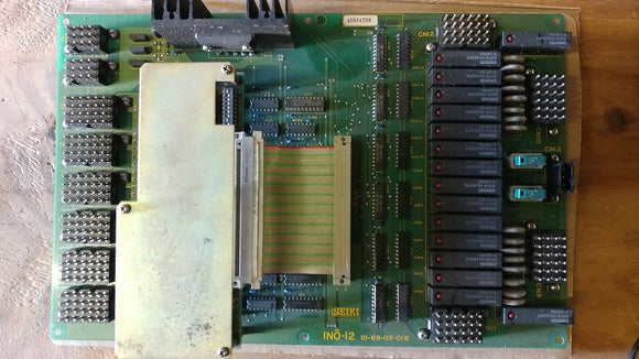 SEIKI INO-12 10-08-05-01B CNC CONTROL BOARD AS033748 851414 MORI 10-08-05 01B