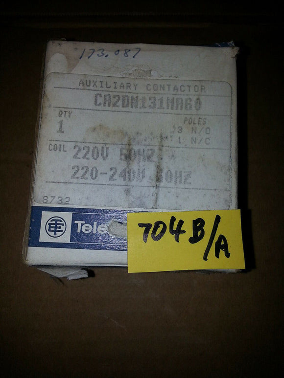 NEW IN BOX Telemecanique CA2DN131 ma60 220 vac COIL