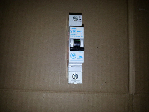 GE BREALER 1 POLE V07110 V-LINE C10 277/480 VAC