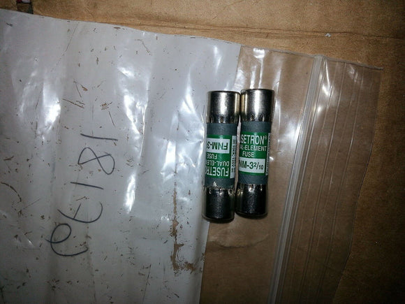 nnb BUSSMAN FUSE   FNM - 3-2/10 ... EACH