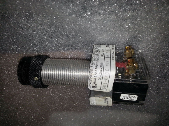 NNB Hubbell Killark G01-KX3C N34 Black Explosion Proof Push-button