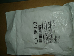 NIB M5 x 6 x 25mm h8 GROUND SHOULDER BOLT  7379-12.9 5/PACK