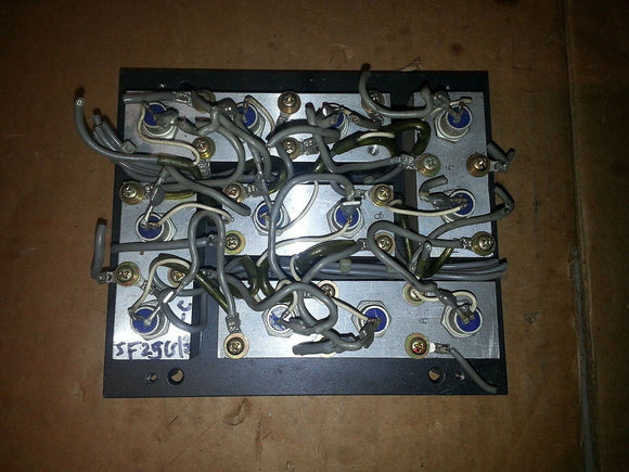 Toshiba SF25G13 Rectifier .....12 RECTIFIERS WITH HEAT SINK .... AS IN PICTURE