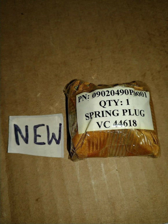 NIB GE GENERAL SPRING PLUG VC 44618 09020490P0001