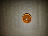 NIB Sylvania 30111 Lens, Transparent Mini Dome, Amber, Box of 10