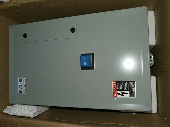 NIB EATON ECN0601AAA Size 0 Starter Nema 1 Encl  R61/E 84-33017-2