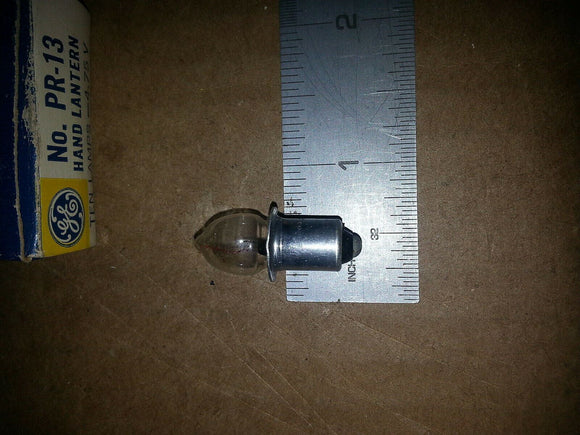 NIB GE LAMPS MINIATURE PR13 4.75V  ......10 LAMPS