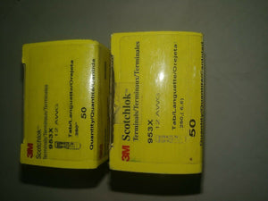 NiB 3M SCOTCHLOK HIGHLAND Displacement Connector,12 AWG 953X  ...PACK OF 50