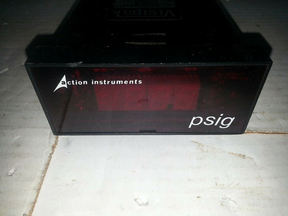 ACTION INSTRUMENTS VISIPAK DIGITAL INDICATOR METER V504-8149 1 SI 120 VAC