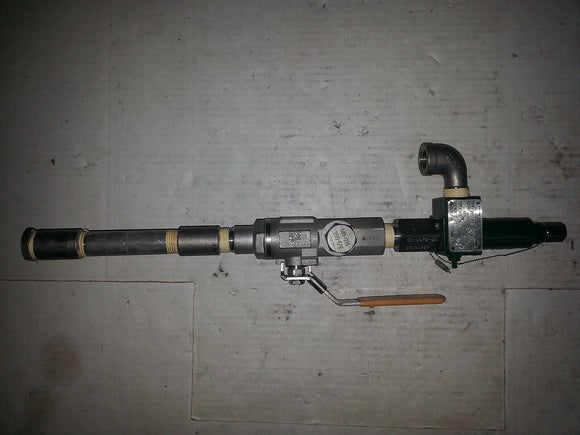 NNB FLOW SAFE VALVE F85M-4 WITH MB-316 150-1/2 CF8M NACE BALL VALVE