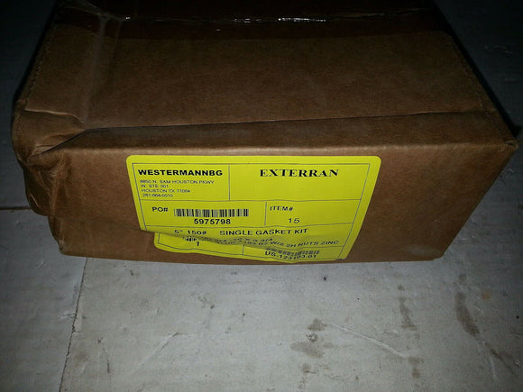 NIB WESTERMANNBG SINGLE GASKET KIT #15 STUD 3/4-10X3-3/4 5