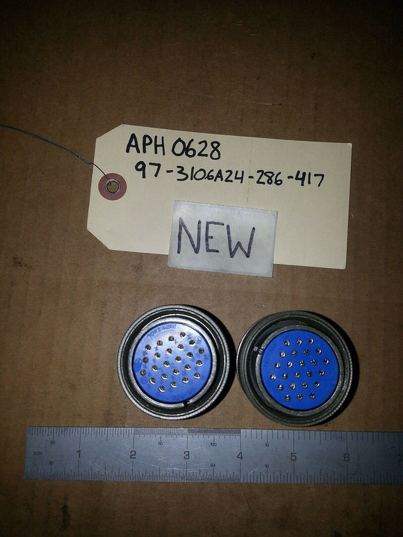 AMPHANOL 24-28S APH0628 97-3106A24-286-417 ..EACH