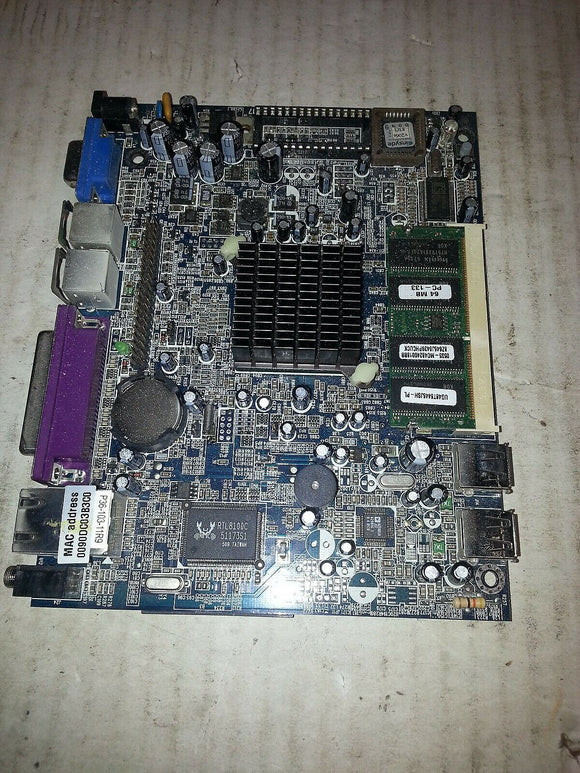 MICROS MOTHER BOARD WITH MEMORY AND PROCESSOR