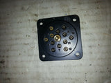 CONNECTOR 12 PIN SQUARE PANEL MOUNT