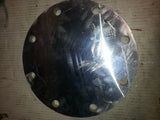 SS PLATE AS IN PICTURE HEAVY ... PIPE END SEAL FLANGE DIA 13.5" THICK 1/2"