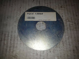 STEEL PLATE 5" DIA 1" HOLE 1/4" THICKNESS FLANGE ..AS IN PICTURE .. LOT OF 2