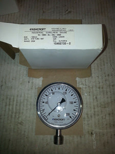 ASHCROFT 10-1008-SL-04L-200 100MM 316 TUBE/SKT LOWER GLYCERIN 10462733-2